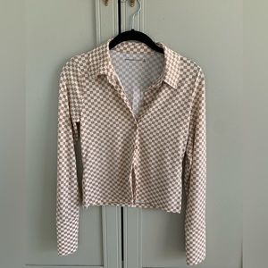 Abercrombie Checkered Button Down